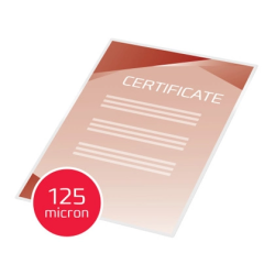 Bolsa de plastificar gbc din a4 2x125 micras autoadhesiva caja de 100 unidades