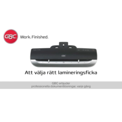 Bolsa de plastificar gbc din a4 2x125 micras autoadhesiva caja de 100 unidades