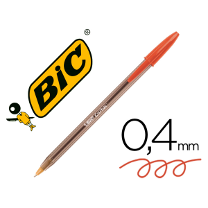 Boligrafo bic cristal...