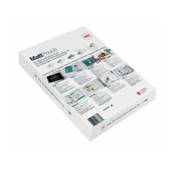 Bolsa de plastificar gbc din a4 2x125 micras mate caja de 100 unidades