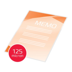 Bolsa de plastificar gbc din a5 2x125 micras caja de 100 unidades