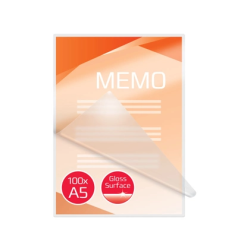 Bolsa de plastificar gbc din a5 2x125 micras caja de 100 unidades