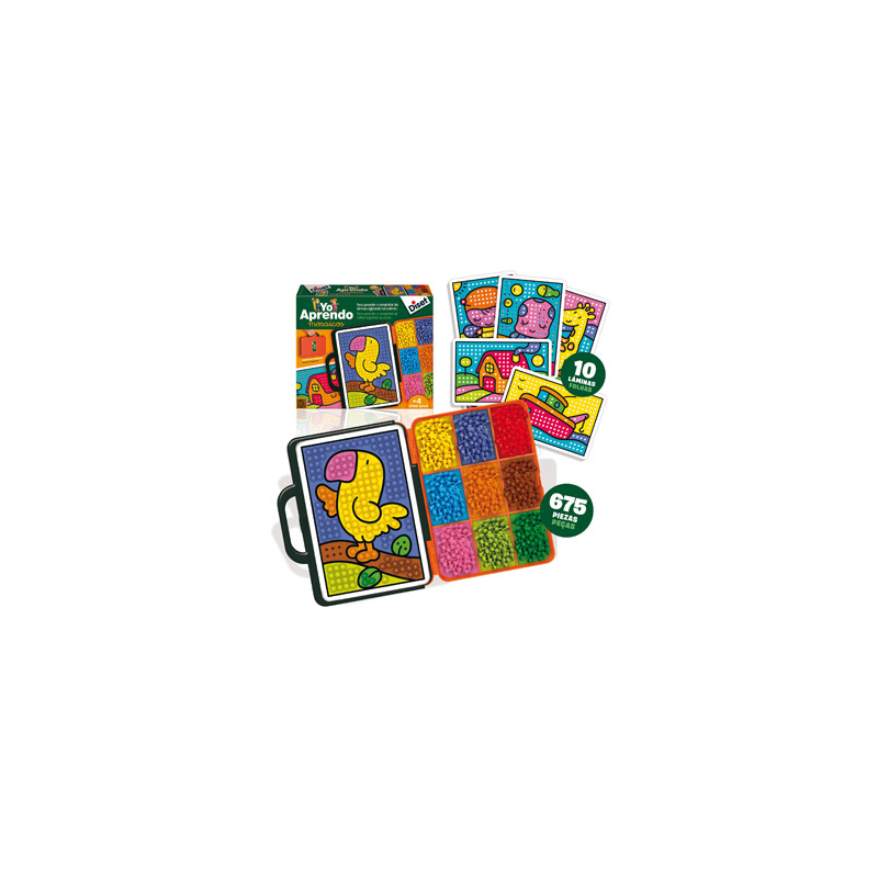 Juego diset didactico yo aprendo mosaicos