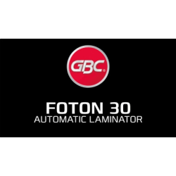 Repuesto para plastificadora gbc foton din a4 75 micras bobina 56,4 mt brillo