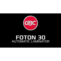 Repuesto para plastificadora gbc foton din a4 75 micras bobina 56,4 mt brillo