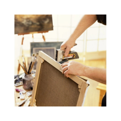 Grapadora rapid clavadora pro r23e metalica cromada usa grapas n 13