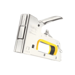 Grapadora rapid clavadora pro r23e metalica cromada usa grapas n 13