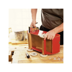 Grapadora rapid clavadora pro r23e metalica cromada usa grapas n 13