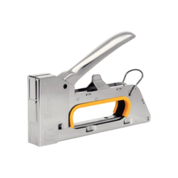 Grapadora rapid clavadora pro r23e metalica cromada usa grapas n 13