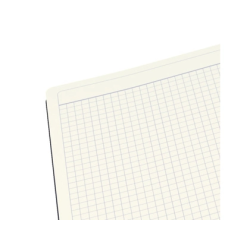 Cuaderno con gomilla leitz complete tapa dura din a4 80 hojas cuadro 5 mm color negro