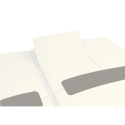 Cuaderno con gomilla leitz complete tapa dura din a4 80 hojas cuadro 5 mm color negro