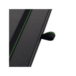 Cuaderno con gomilla leitz complete tapa dura din a4 80 hojas cuadro 5 mm color negro