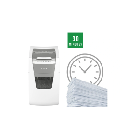 Destructora de documentos leitz iq auto+ office 150 capacidad de corte 150 hojas destruye grapas y clips