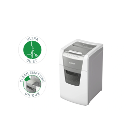 Destructora de documentos leitz iq auto+ office 150 capacidad de corte 150 hojas destruye grapas y clips