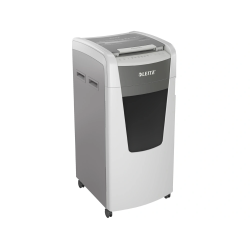 Destructora de documentos leitz iq auto+ office pro 600 capacidad de corte 600 hojas destruye grapas y clips