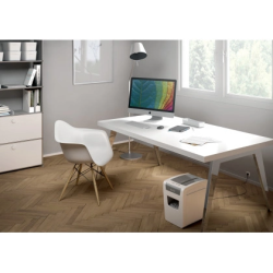 Destructora de documentos leitz iq slim home office 150 capacidad de corte 10 hojas destruye grapas y clips