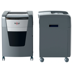 Destructora de documentos rexel momentum extra xp418+ capacidad de corte 18 hojas destruye grapas clips