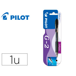 Boligrafo pilot g-2 negro...