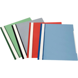 Carpeta dossier fastener plastico esselte din a4 150 mc color negro caja de 50 unidades