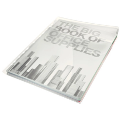 Funda multitaladro leitz con fuelle din a4 180 mc cristal pack de 5 unidades