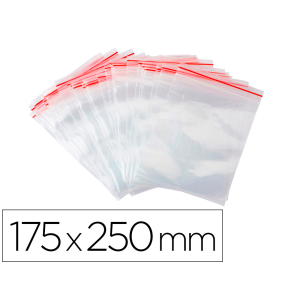 Bolsa plastico autocierre...