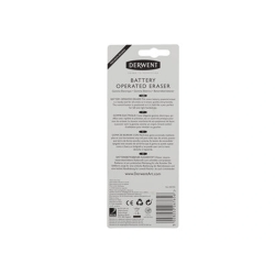 Goma de borrar electrica derwent funciona con 2 pilas aaa no incluidas