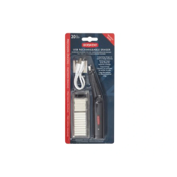 Goma de borrar electrica derwent recargable por usb
