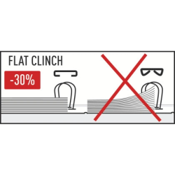 Grapadora petrus 1400 capacidad 60 hojas color plata usa grapas 25/10