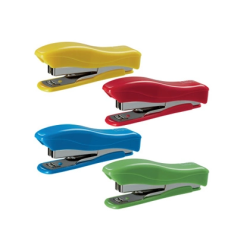 Grapadora petrus liliput 200 capacidad 12 hojas + 1 caja grapas 23/6 colores surtidos