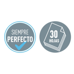 Grapadora petrus 635 azul capacidad 30 hojas