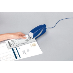 Grapadora petrus electrica e-110 contactless azul capacidad 10 hojas usa grapas n 10