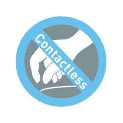 Grapadora petrus electrica e-110 contactless azul capacidad 10 hojas usa grapas n 10