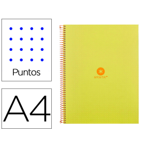 Cuaderno espiral a4 micro...