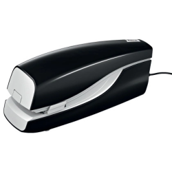 Grapadora petrus electrica e-120 contactless negro capacidad 20 hojas usa grapas 22/6 24/6 y 26/6