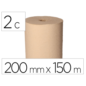 Papel secamanos bunzl...