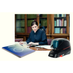 Grapadora rapid electrica 5080e capacidad 80 hojas color negro usa grapas 5080e