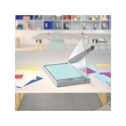 Cizalla de palanca leitz office din a3 base de cristal longitud de corte 457 mm capacidad de corte 15 hojas