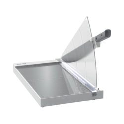 Cizalla de palanca leitz office din a3 base de cristal longitud de corte 457 mm capacidad de corte 15 hojas