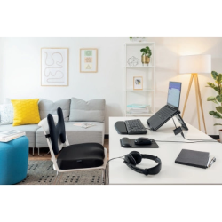 Hub kensington usb 3.0 con 4 puertos uh4000 color negro