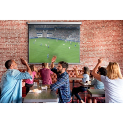 Pantalla nobo mural para proyeccion blanco mate 2400x1813 mm