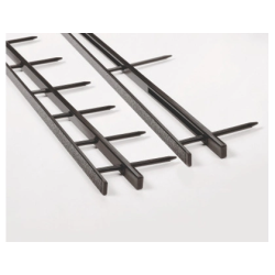 Puas gbc surebind 25mm peine 10 unidades color blanco caja de 100 peines