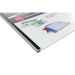 Puas gbc surebind 25mm peine 10 unidades color blanco caja de 100 peines