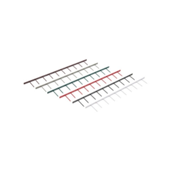 Puas gbc surebind 25mm peine 10 unidades color blanco caja de 100 peines