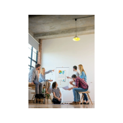 Pizarra conferencia nobo classic nano clean magnetica acero lacado 2000x600x700 mm