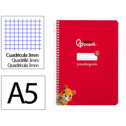 Cuaderno espiral liderpapel...