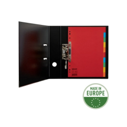 Separador esselte cartulina juego de 10 separadores folio multitaladro