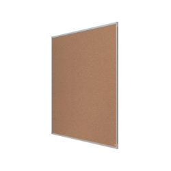 Tablero de anuncios nobo essence corcho marco aluminio 1500x1000 mm
