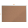 Tablero de anuncios nobo essence corcho marco aluminio 1500x1000 mm