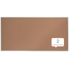 Tablero de anuncios nobo essence corcho marco aluminio 2000x1000 mm