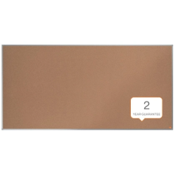Tablero de anuncios nobo essence corcho marco aluminio 2000x1000 mm